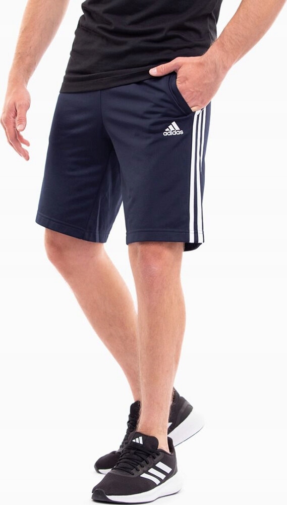 Kraťasy Adidas Essentials Warm-up 3-STRIPES Tmavě Modré H48434 vel. S