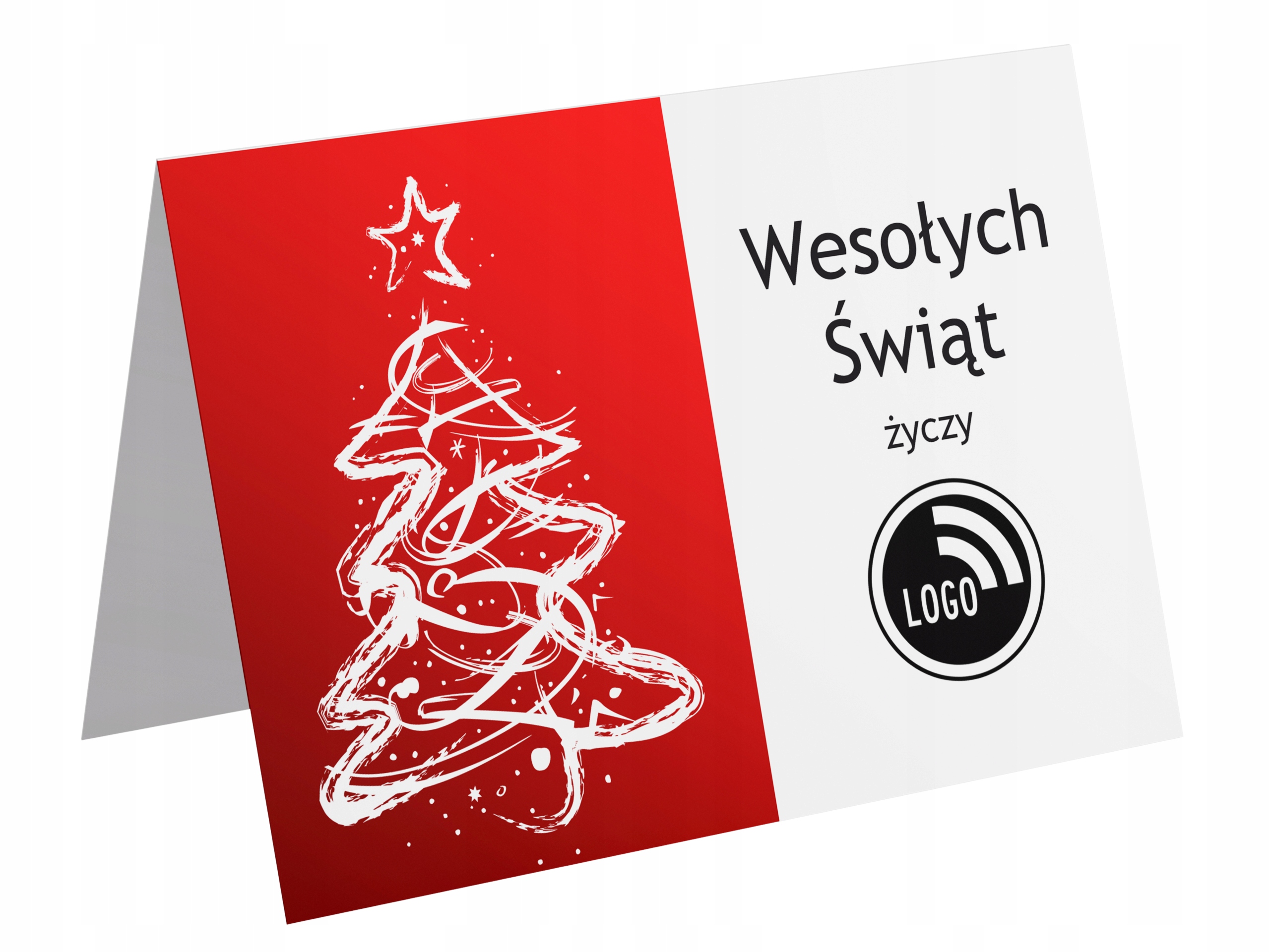 FIRMOWE KARTKI ŚWIĄTECZNE Biznesowe dla FIRM LOGO