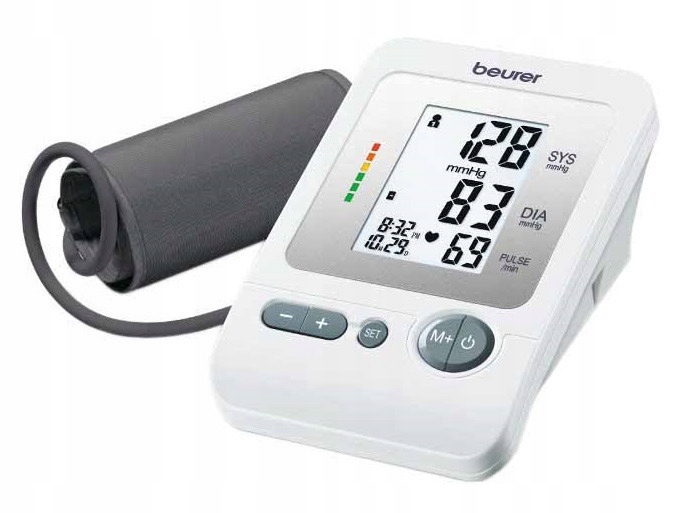 Ciśnieniomierz Naramienny Beurer Bm 26 Biało-szary