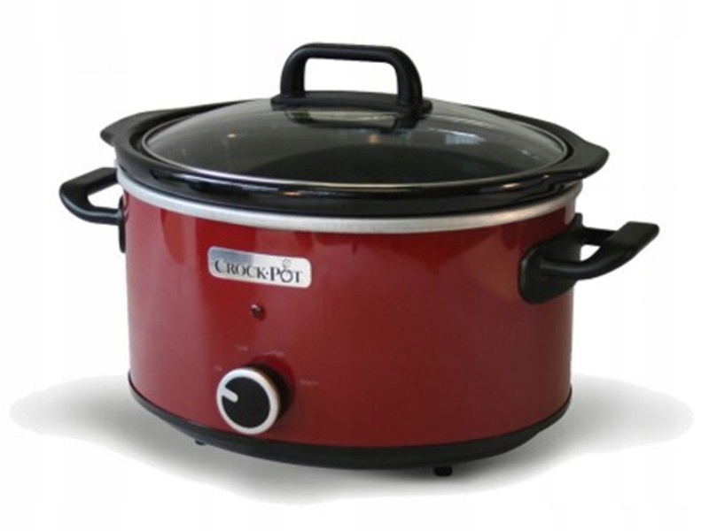 CROCK-POT Wolnowar 3,5L 2 Ustawienia Temperatury Czerwony — miniatura 8