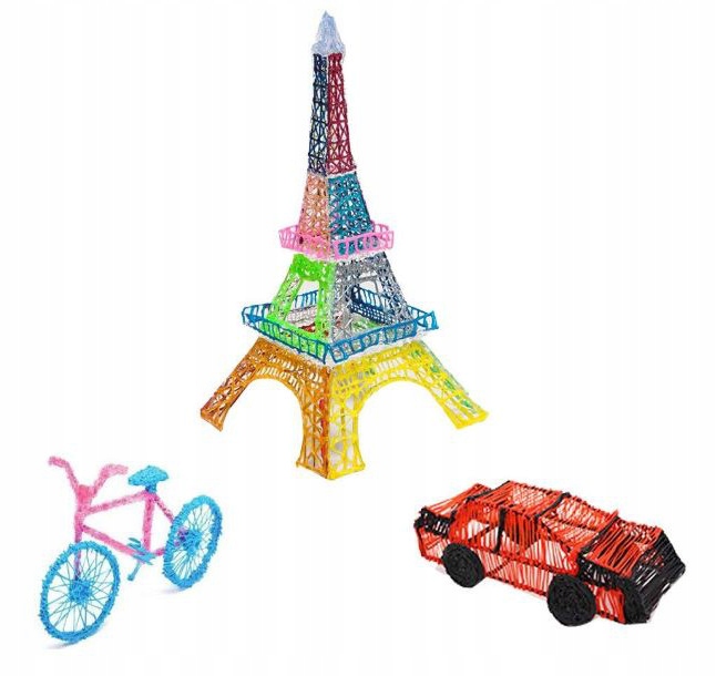 WKŁADY DO DŁUGOPISU 3D FILAMENT PLA 90m/30kolorów EAN (GTIN) 5903684299508