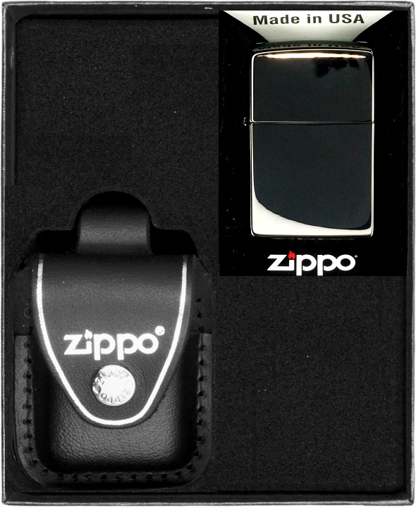 Dárková sada Zapalovač Zippo Black Ice č. 3