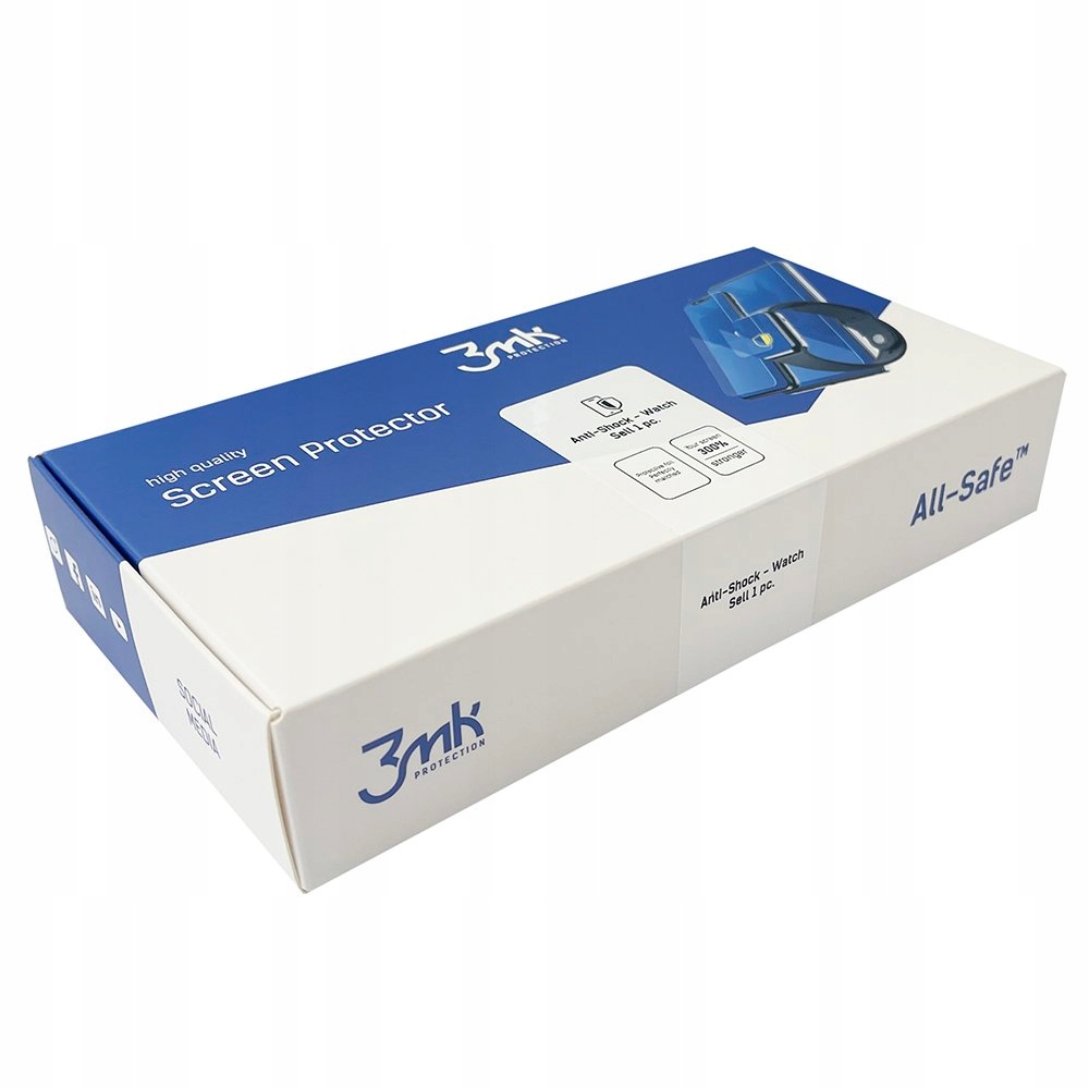 3MK All-Safe Sell Watch Anti-Shock Sprzedaż w pakiecie po 5szt cena dotyczy Kod producenta 5903108210874
