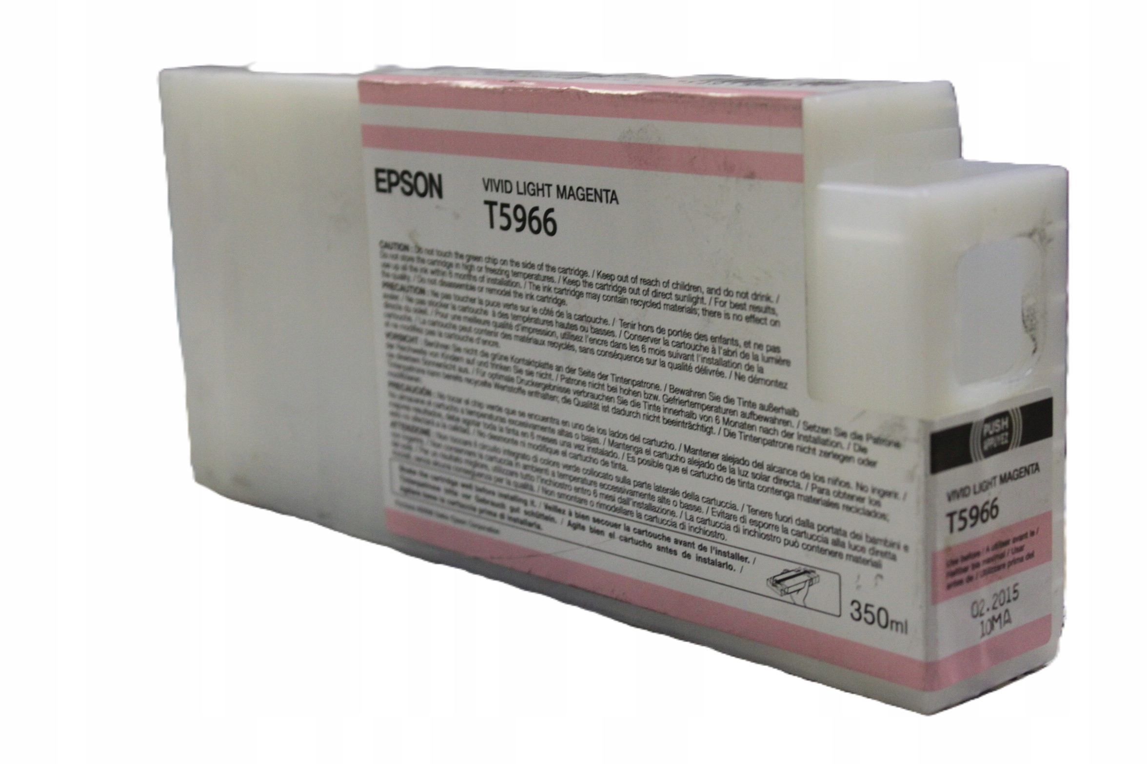 Epson T5966 C13T596600 light magenta atrament originál 15