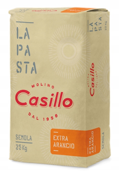 Semolina grano duro Arancio 25 kg Molino Casillo