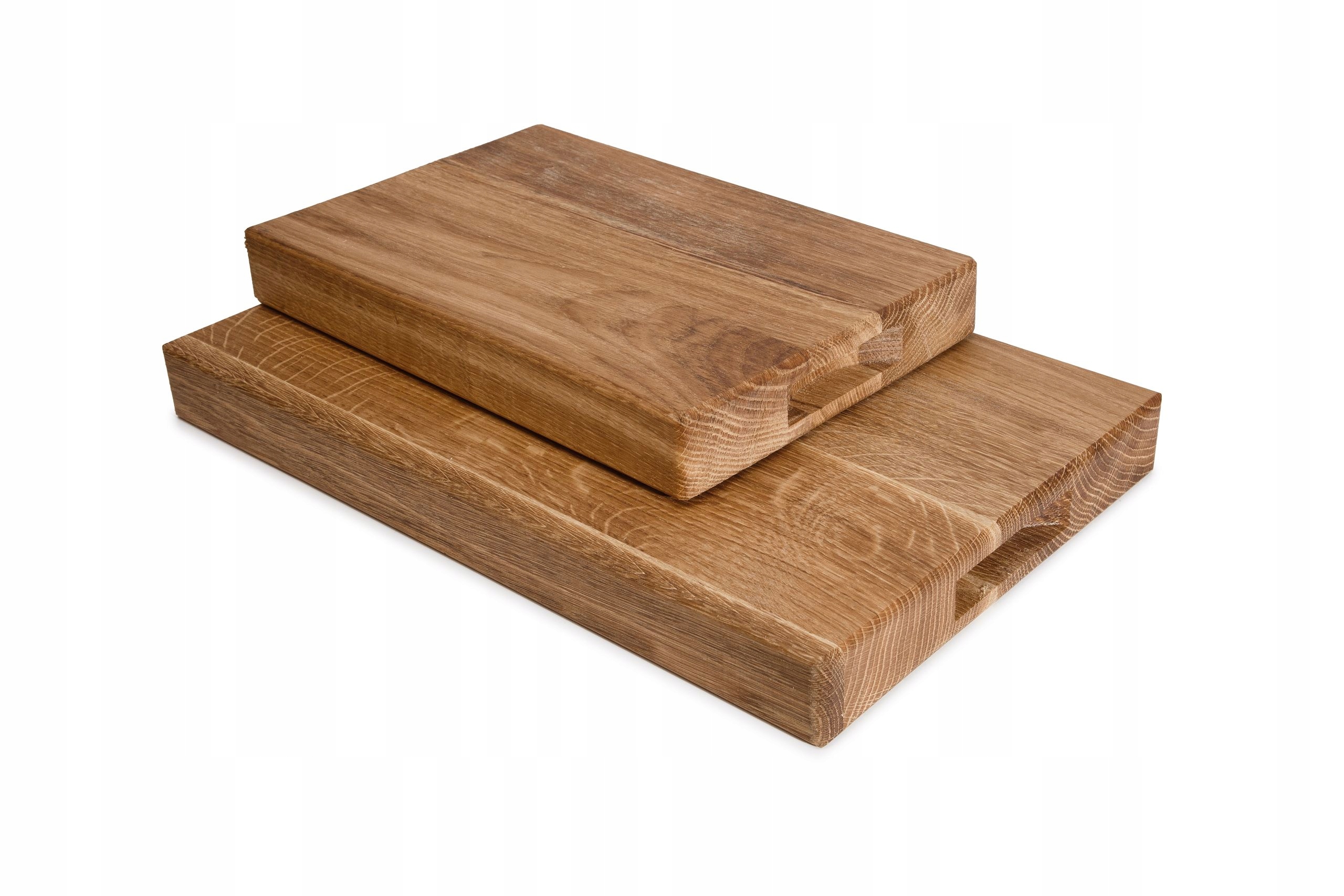 

Deska Dębowa Blok Zestaw dwie sztuki Grube Dąb