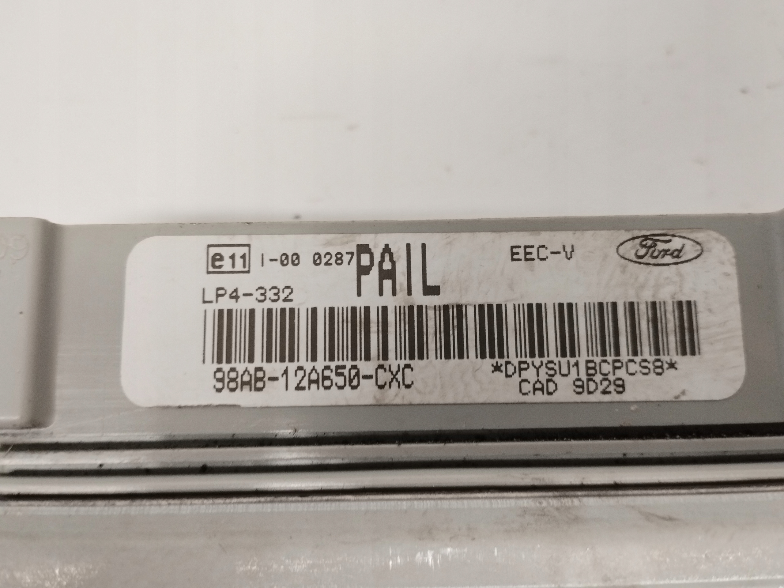 Computer Bedienteil DES MOTORS Ford Focu 98AB12A650CXC
