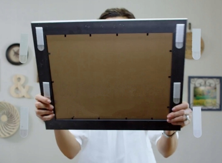 COMMAND Rzepy Samoprzylepne do Obrazow Duże 8 szt Typ rzep