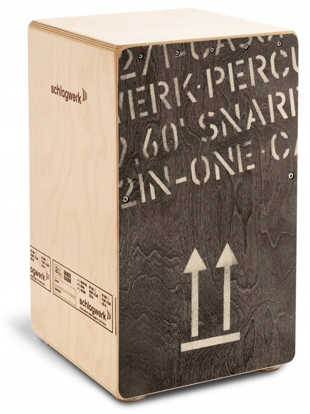 Schlagwerk CP404BLK 2inOne Black Edition Cajon