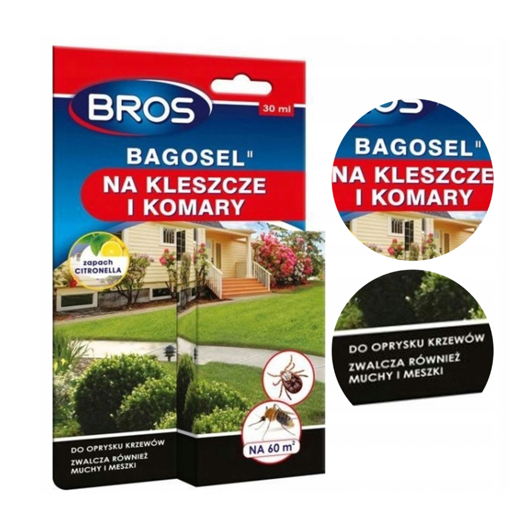 

Bagosel 100ec Komary Muchy Meszki 30ml Bros