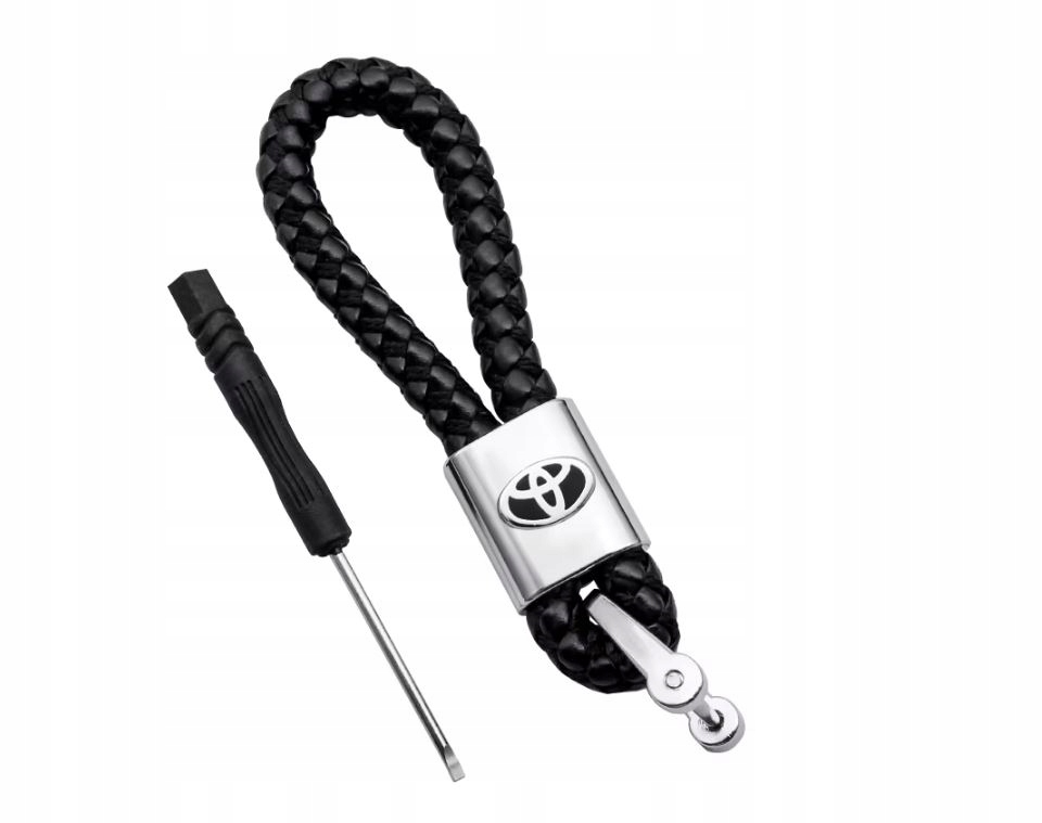 Toyota Brelok Breloczek Do Kluczy Brelok Pleciony Skóra