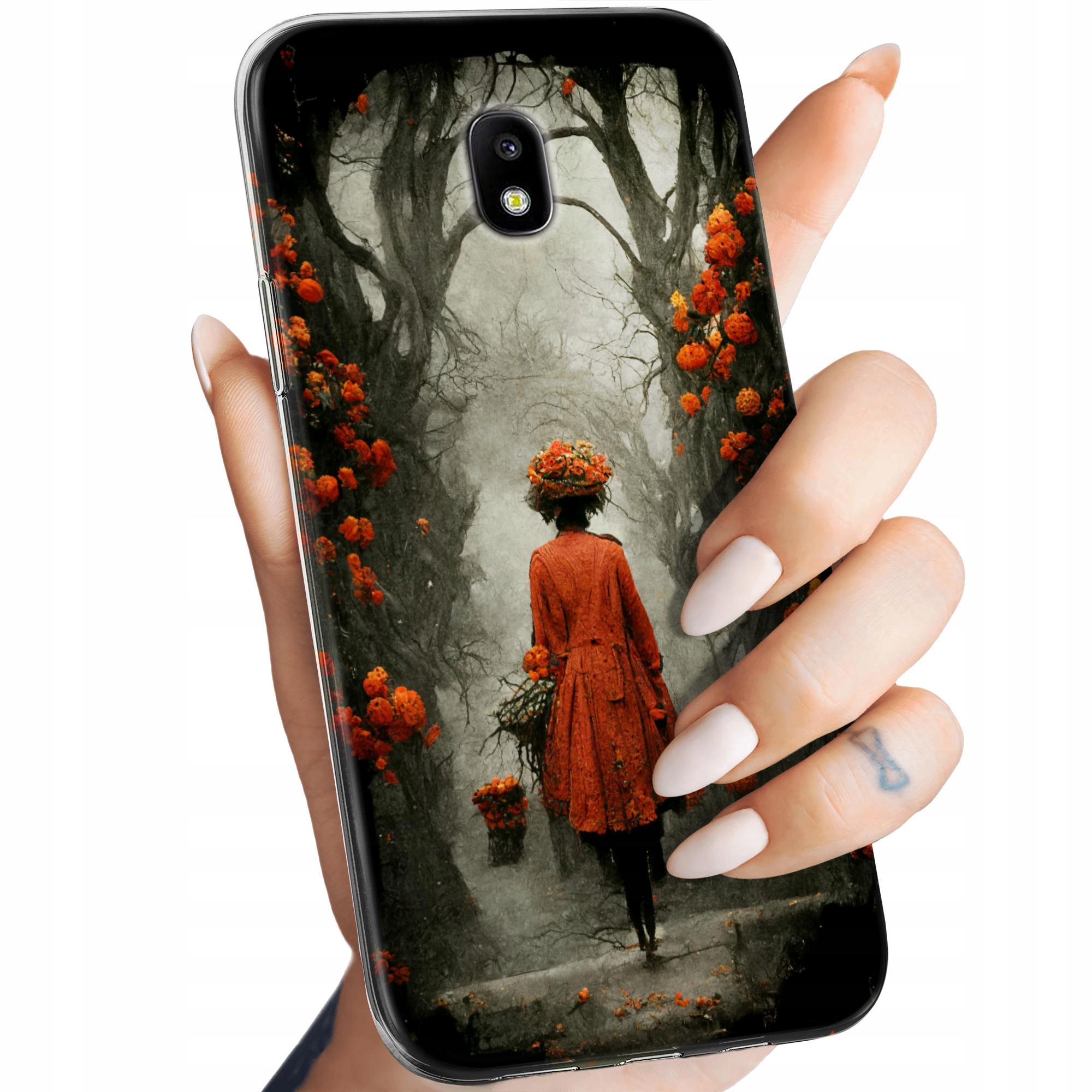 Etui Do Samsung Galaxy J3 2017 Jesień Liście Autumn Obudowa Case
