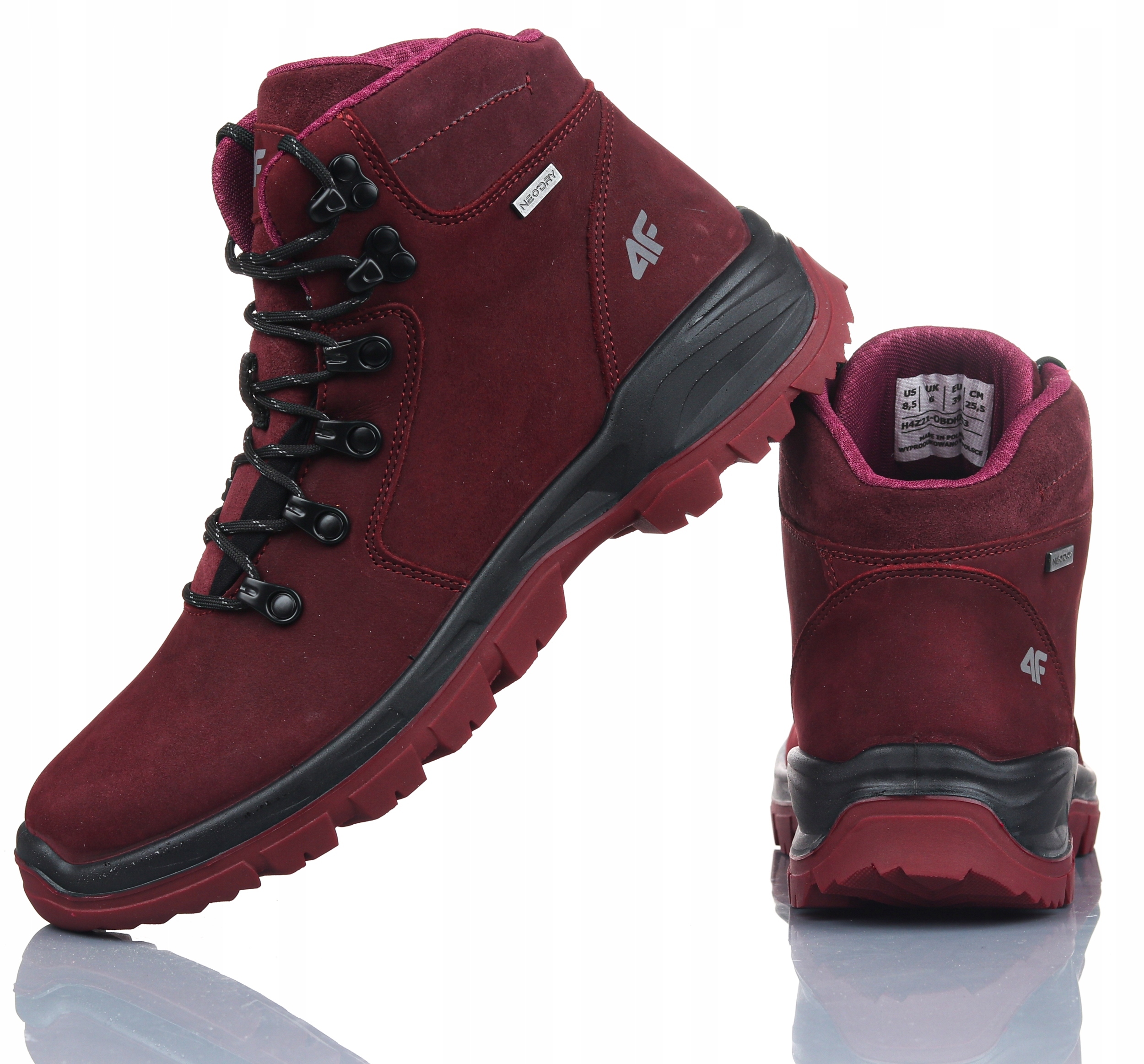 

Buty Damskie 4F Trekking OBDH253 60S Ciepłe R-39