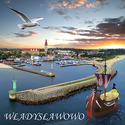 

Magnes Na Lodówkę 3D Władysławowo Port