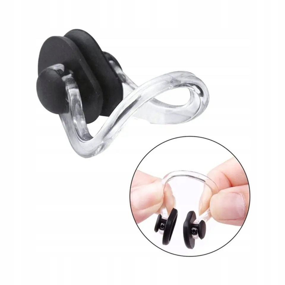 ZATYCZKI KLIPS DO NOSA BASEN PŁYWANIE DO WODY