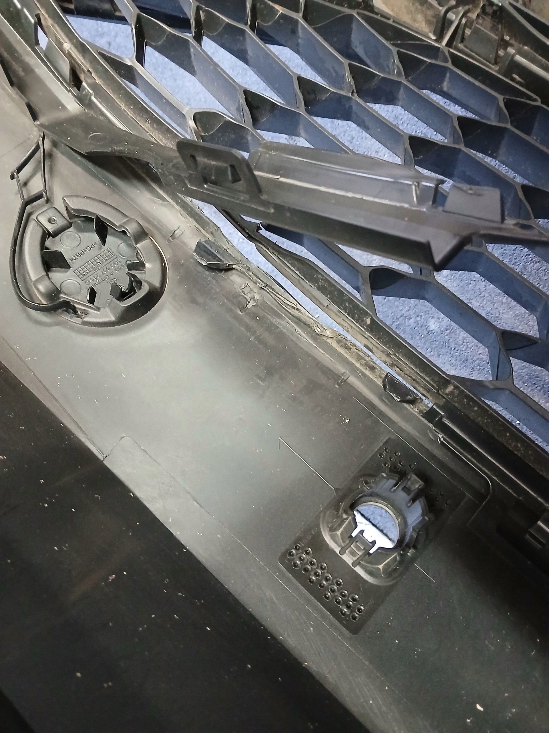 bumper front VW GOLF VII 7 LIFT 17- GTI