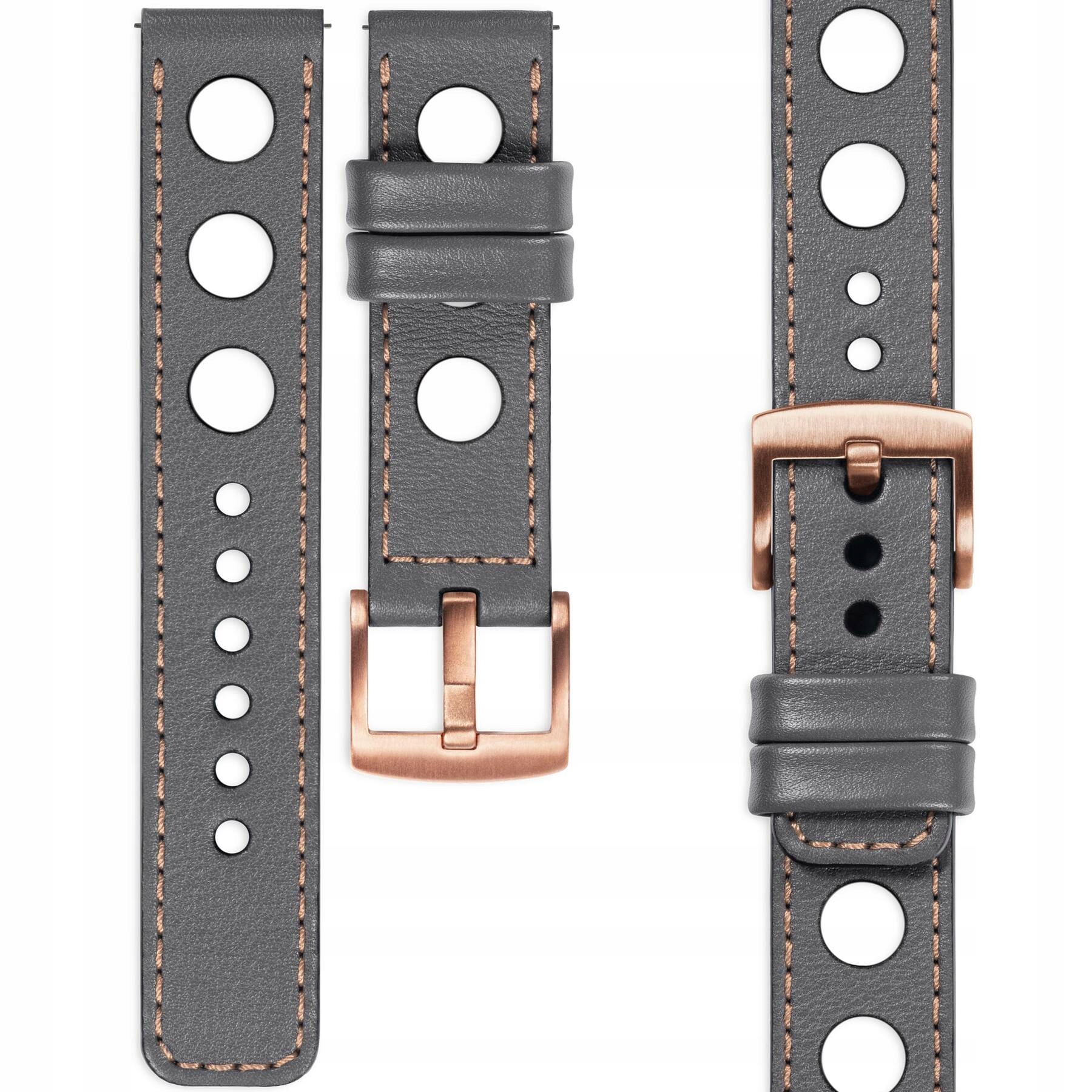 Pásek pro Samsung Watch 20 mm 7 6 5 4 3 Active Pro kožený Polský Movear