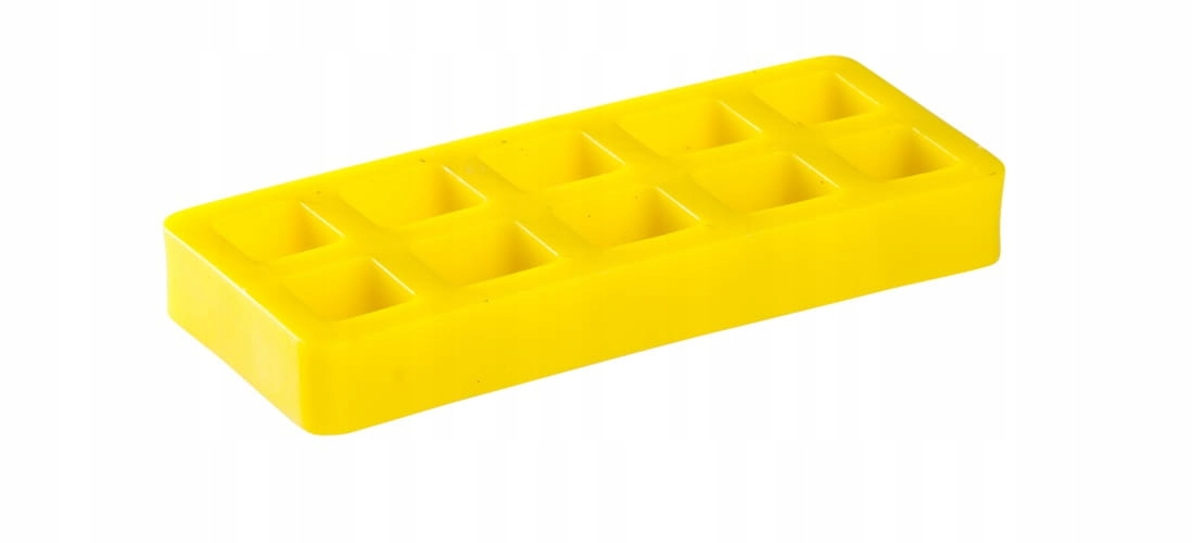 Podložky pro vysoké zatížení 120x50x15 mm montážní podložky 100 ks