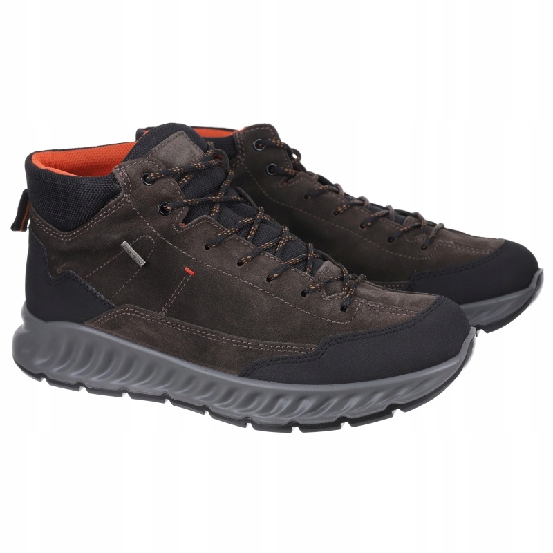 Pánské voděodolné trekové boty Imac 452798 72153/015 Coffee/orange VEL.45