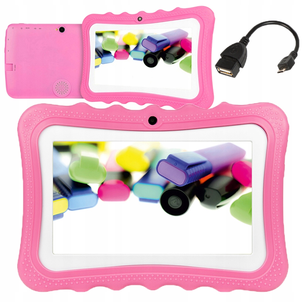 Tablet Pro Děti 7 Palců 2+32 Gb Android Wifi Dual Camera S Pouzdro
