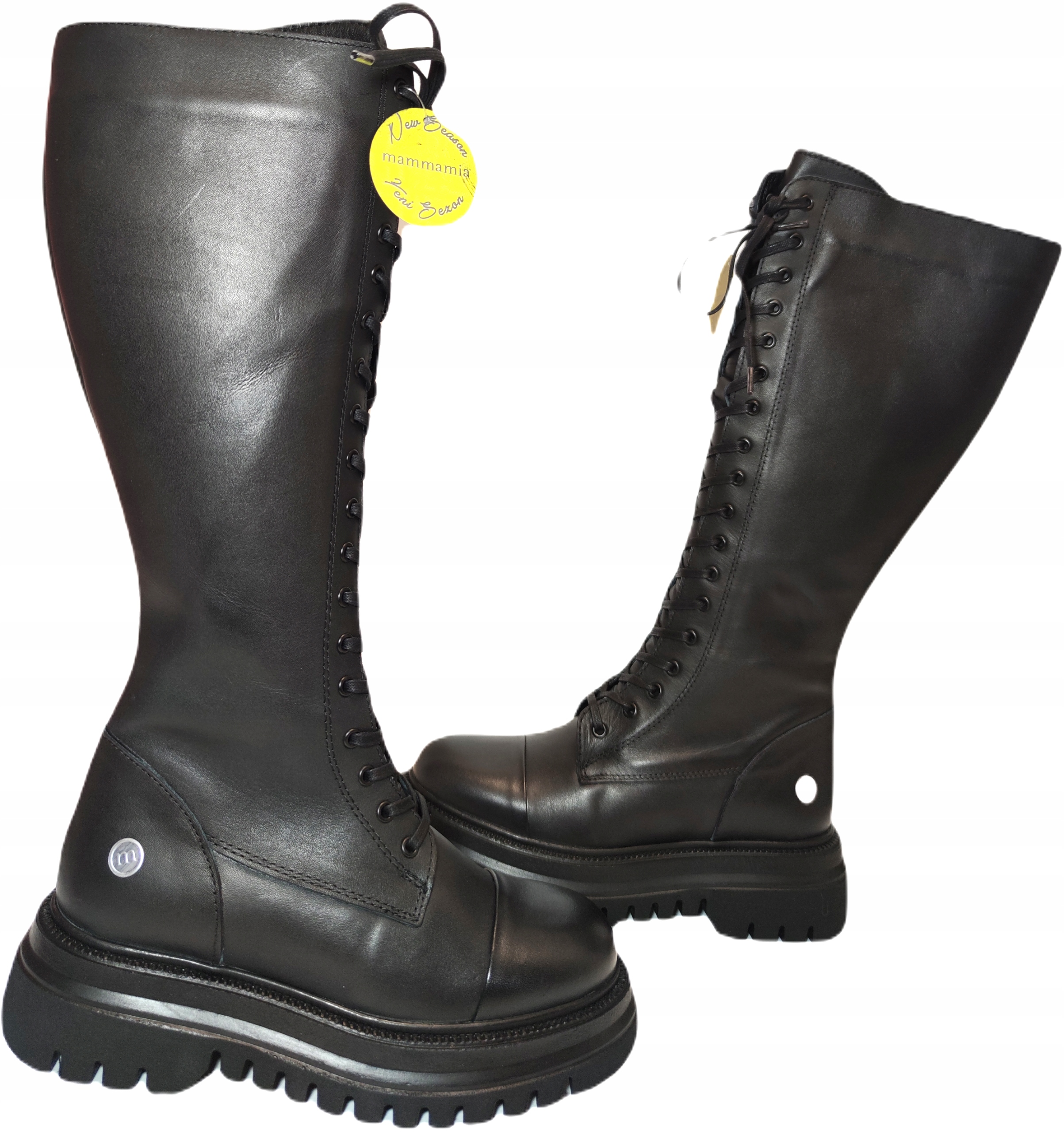 

kozaki długie sznurowane Mammamia Z22-196 R37