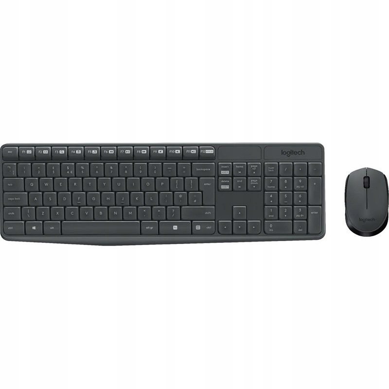 Logitech zestaw klawiatura mysz MK120 optyczna Usb przewodowa