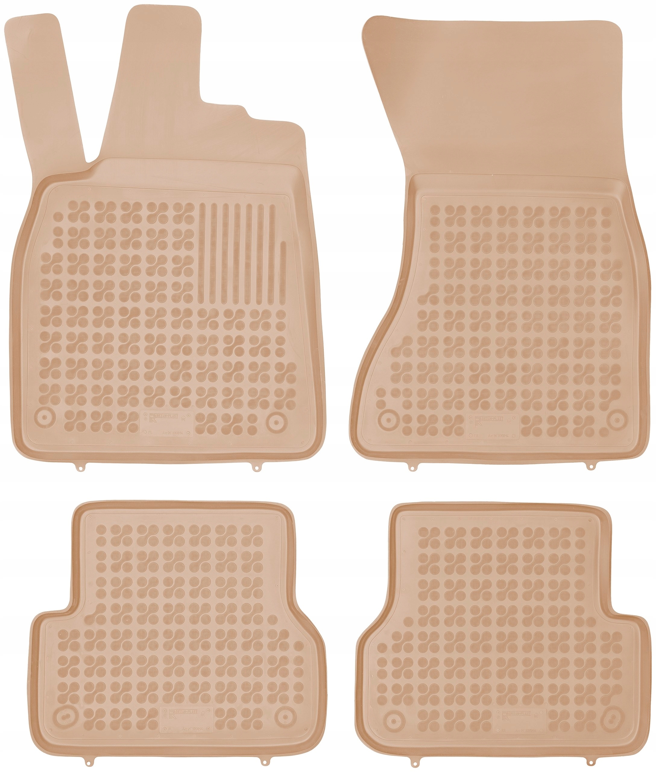 

Audi A6 C7 Sd Kombi 11-18 Dywaniki gumowe Beżowe