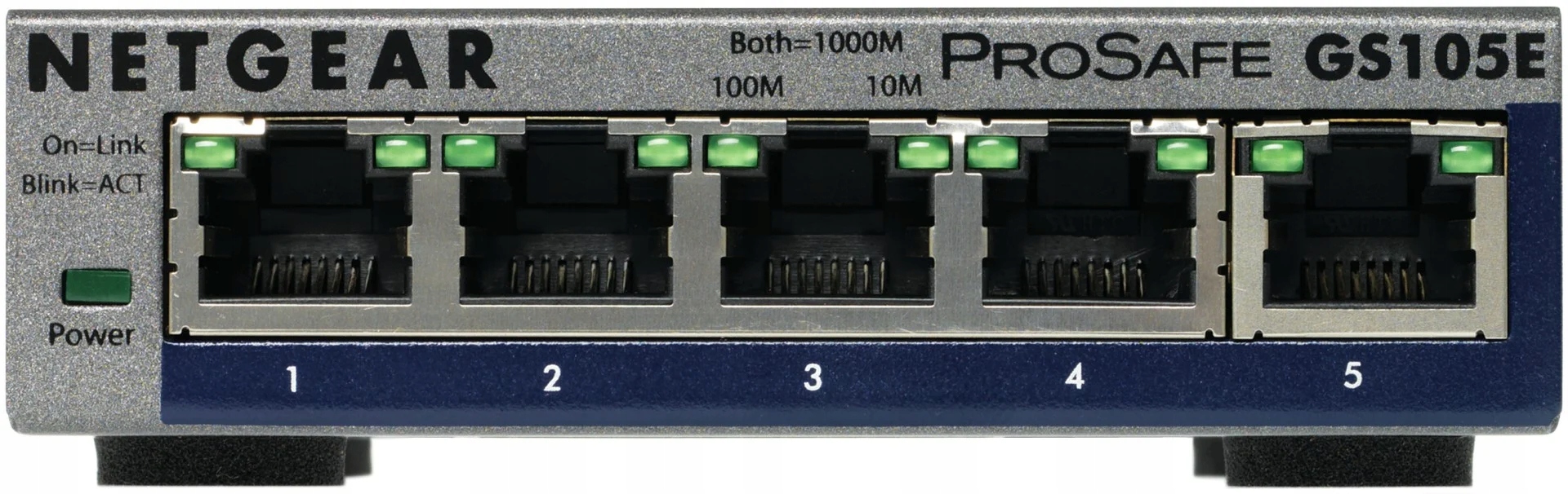 Netgear GS105E-200PES switch zarządzalny L2/L3 Gigabit Ethernet 10/100/1000