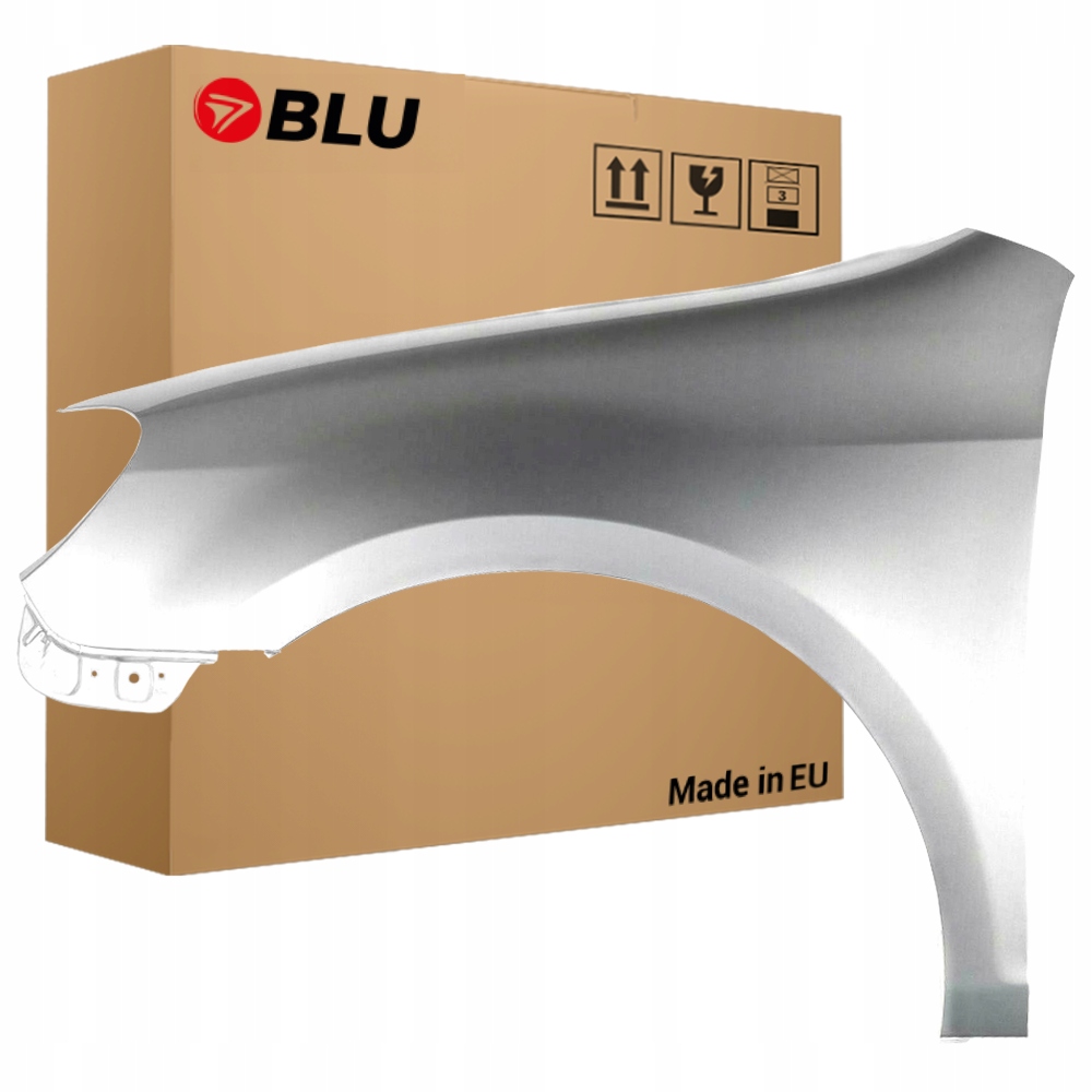 Blu Blatník Vw Golf VI 6 LA7W levý stříbrný 08-16 přední hatchback