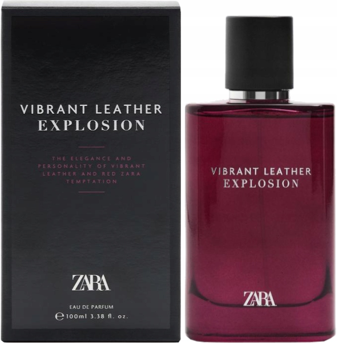 Perfumy Męskie ZARA VIBRANT LEATHER EXPLOSION 100ml EDP