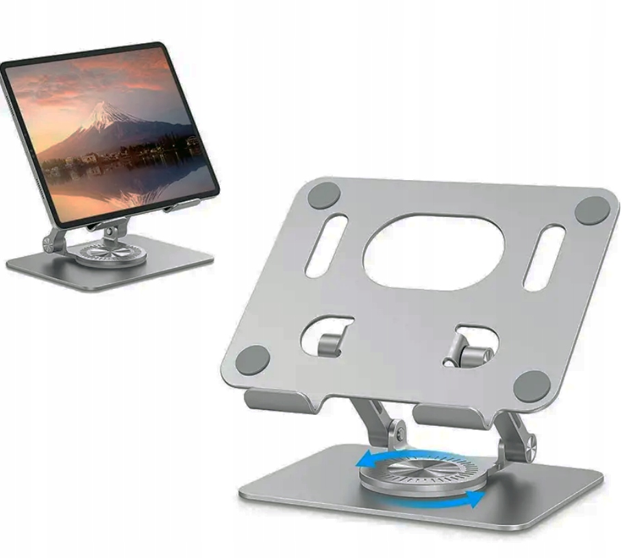 Obrotowa Podstawka Stojak Pod Tablet Czytnik Ebooków Telefon