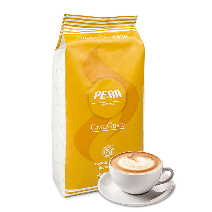 Levně Káva zrnková čerstvě pražená Pera Gran Gusto italská káva 1 kg