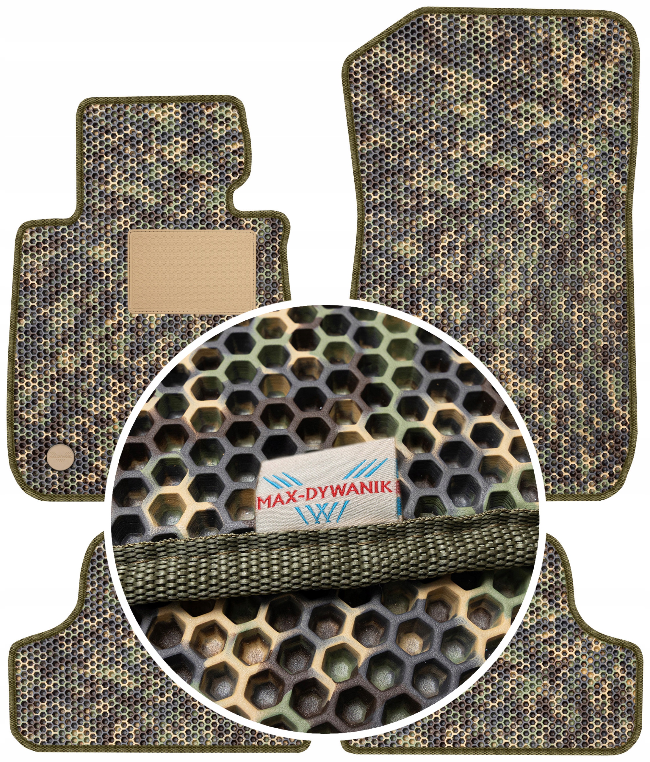 Bmw 3 E93 Cabrio 2007-2012 Gumové rohože do auta Eva Moro