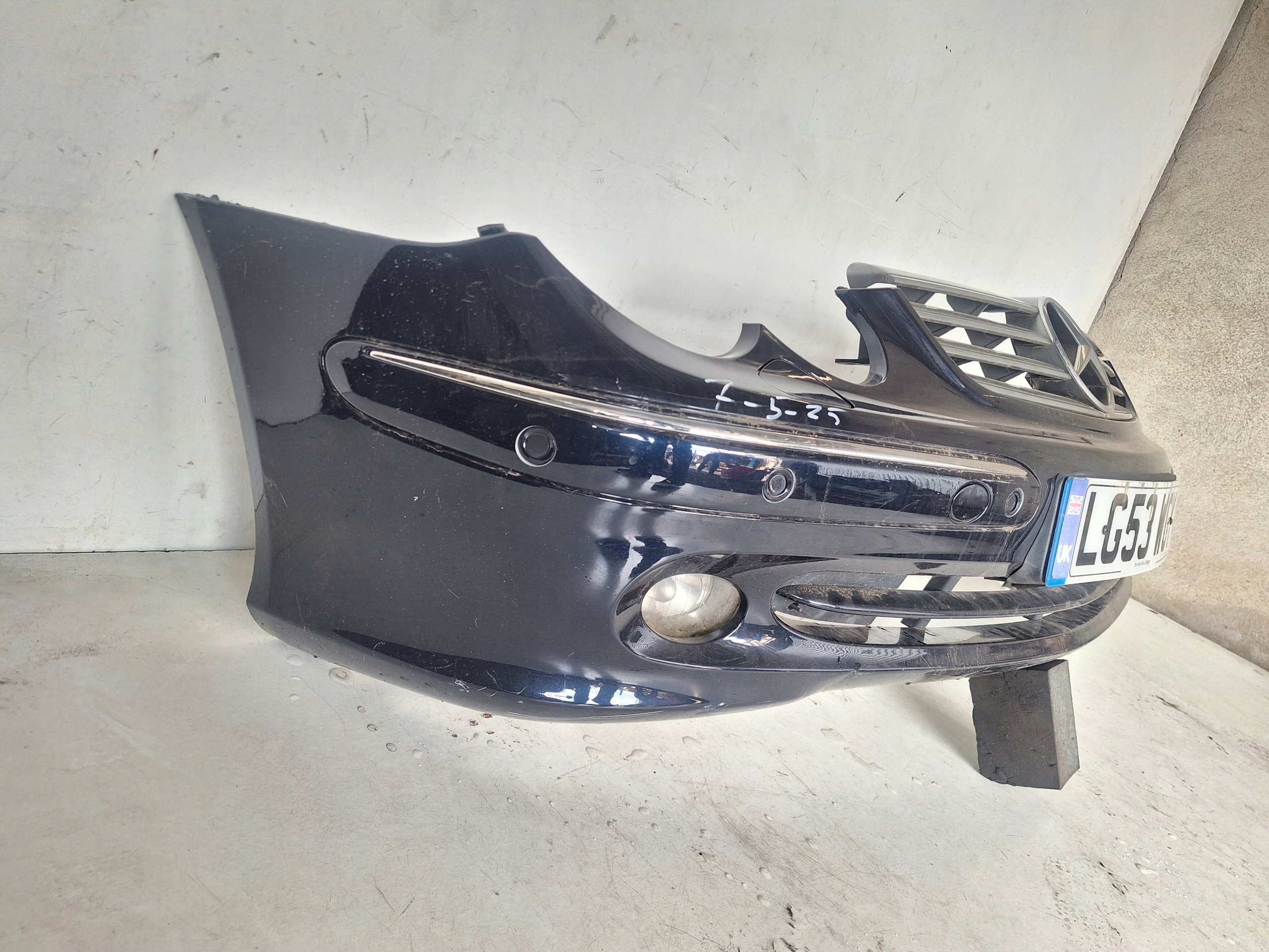 MERCEDES CLK W209 02-06 bumper + XENON + PDC