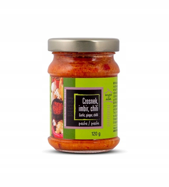 

Pasta z czosnku, imbiru i chili 120 g House Of Asi