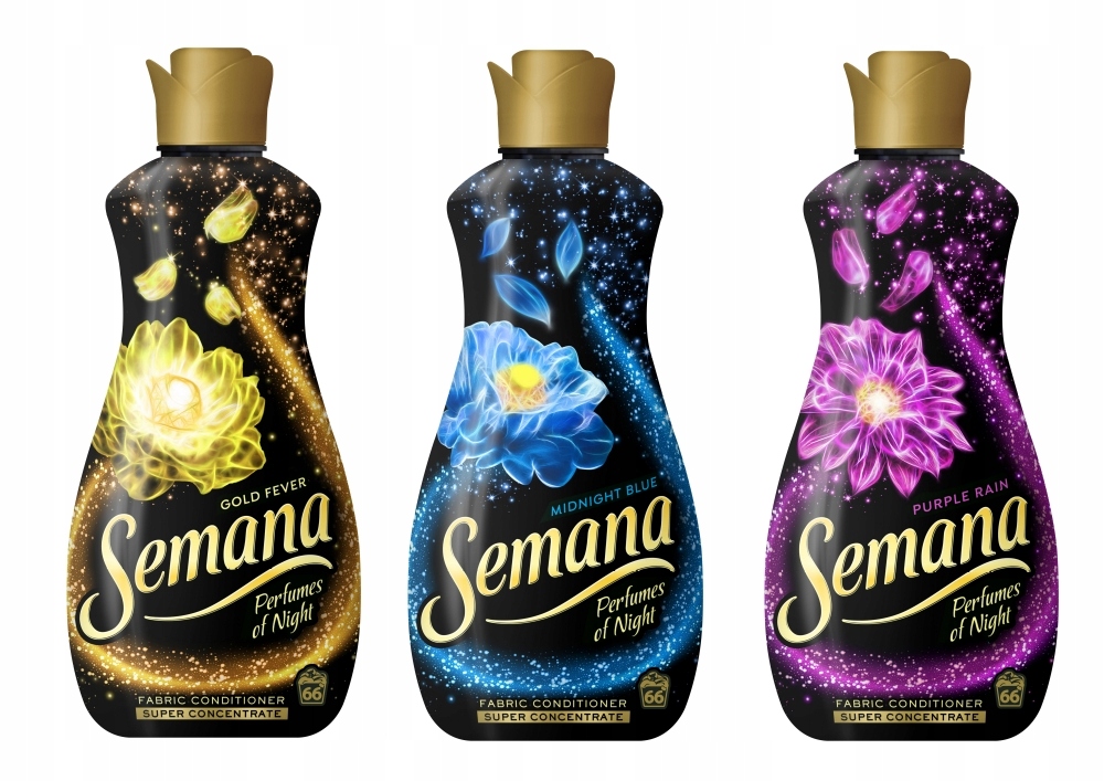 

Płyn do płukania Semana Perfumes 3x 66prań 3x1,65L