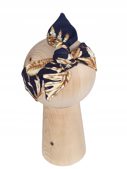 

Opaska Pin Up Złote Liście 52cm - 55cm