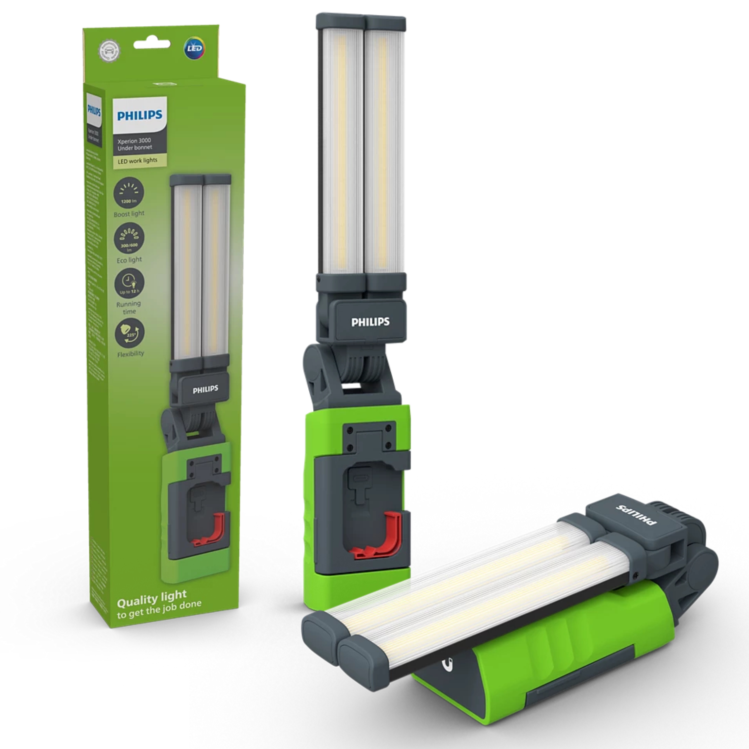 Lampa Philips Xperion 3000 Skládací svítilna Pod masku Bonnet 1200lm