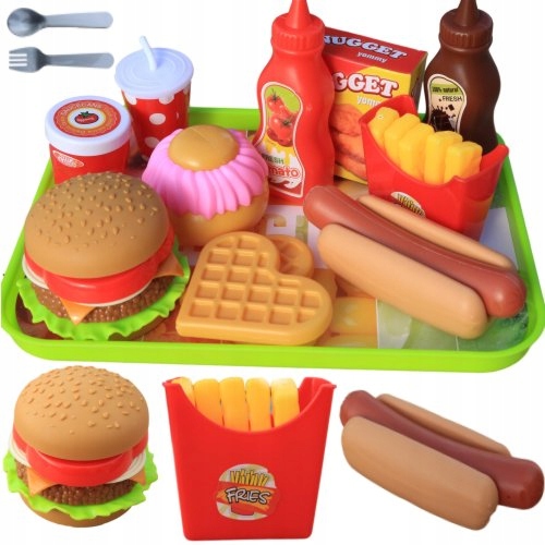 

Mcdonald Hamburger Hotdog Gofry Dla Dzieci Kuchnia