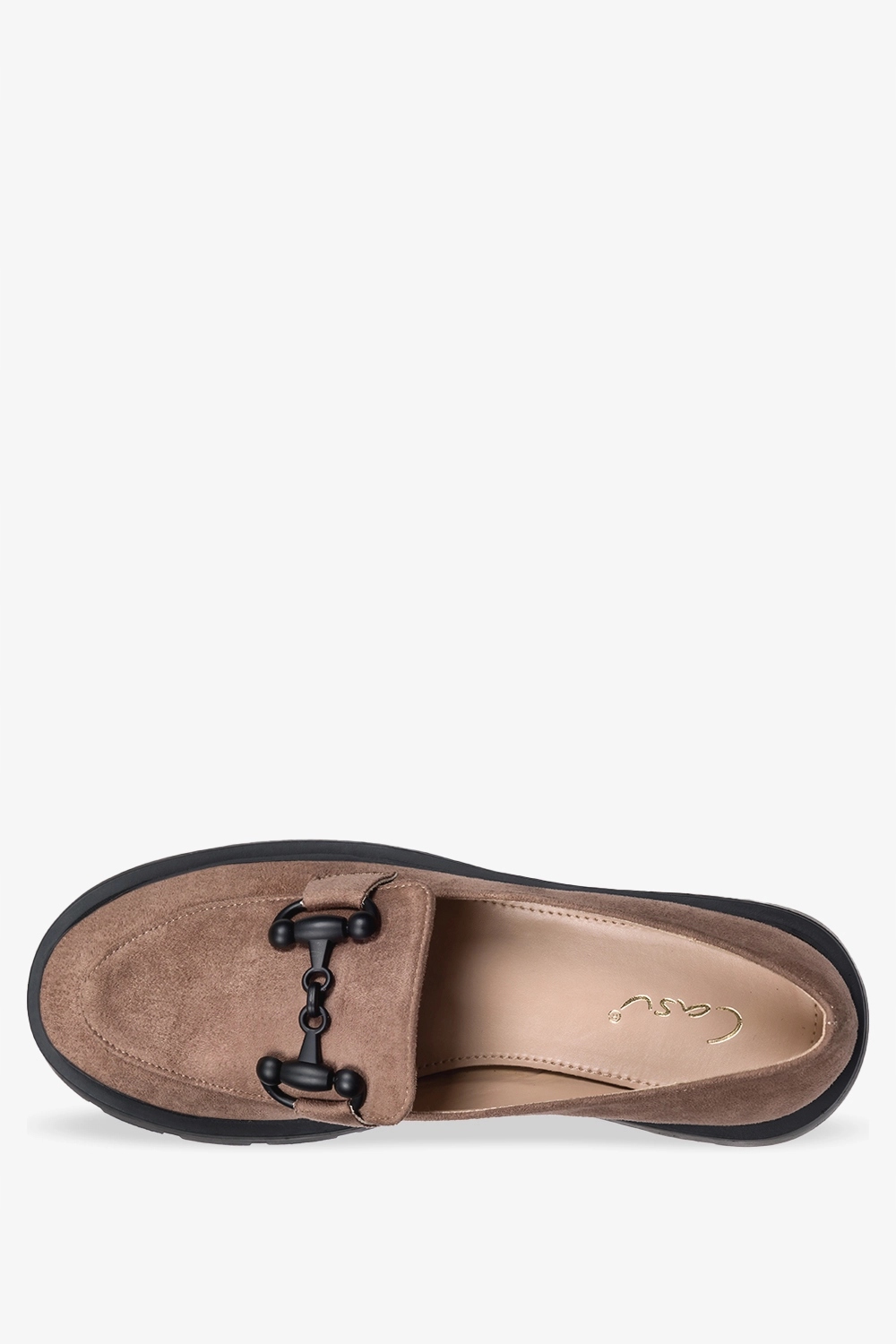 MOKASYNY PÓŁBUTY KLASYCZNE DAMSKIE Z OZDOBNĄ SPRZĄCZKĄ WSUWANE LEKKIE r 39 Płeć kobieta