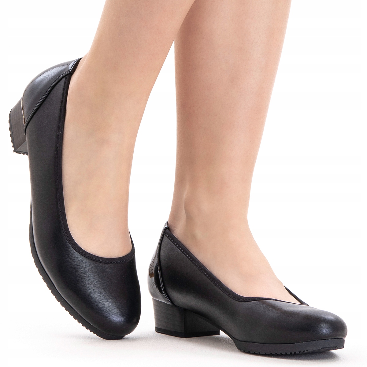 Polobotky vč. kůže polobotky na podpatku Tuhost H klasické lehké Wojtyłko 41