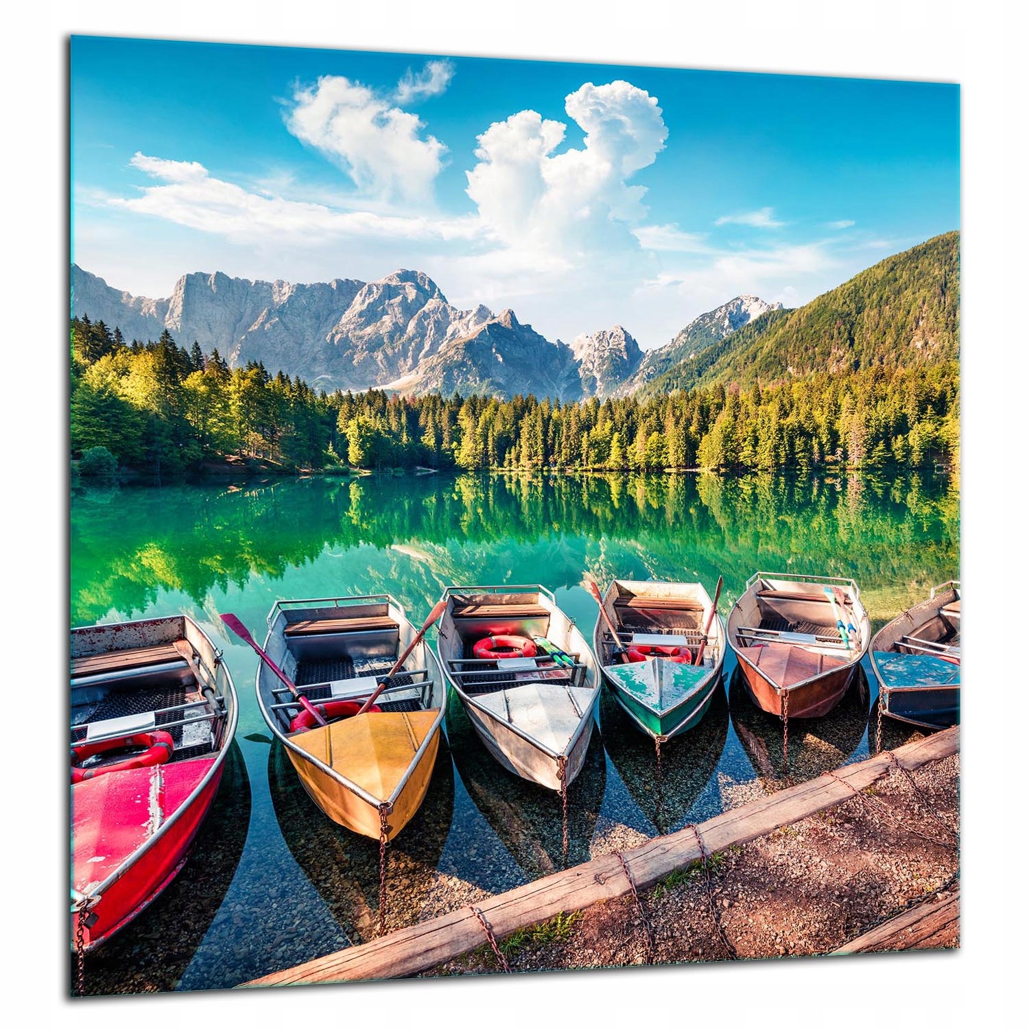 Skleněný Ochranný Panel Do Kuchyně 60x65 Loďky Lacobel 7v1