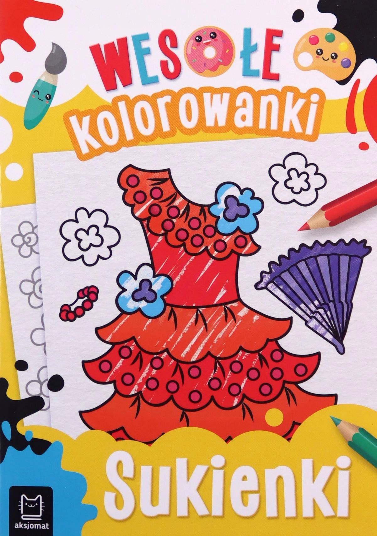 

Sukienki. Wesołe Kolorowanki (książka)