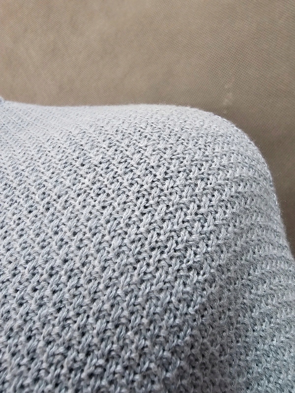 M&Co sweter męski niebieski cienki stójka L Rozmiar L