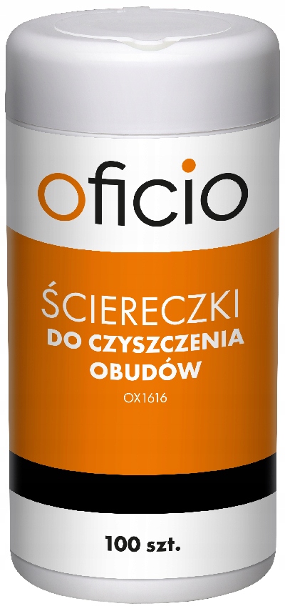 

Ściereczki nasączone do obudów Oficio opak 100 szt