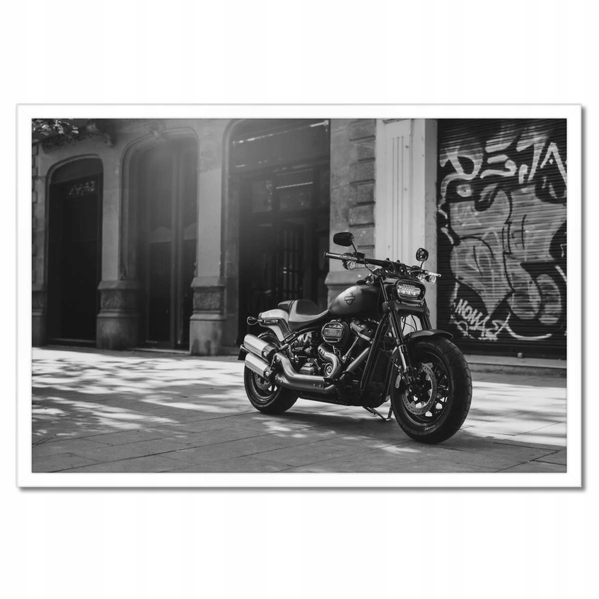 Plakáty v rámu 60x40 Harley Davidson Motocykl
