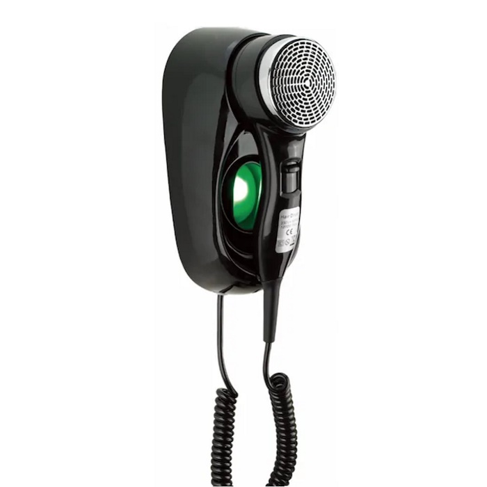 Hotelový vysoušeč vlasů černý 1400 W Stella