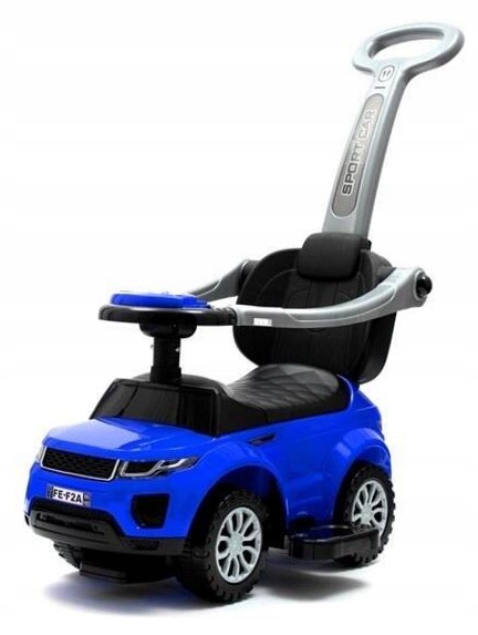 Jeździk 3w1 niebieski dźwięk