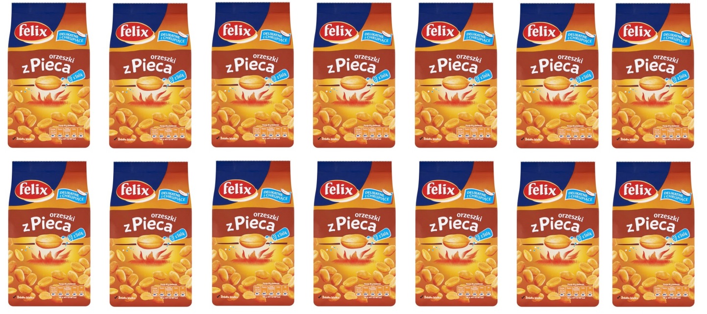 Levně 14 x 380 g Felix Oříšky z pece se solí Karton