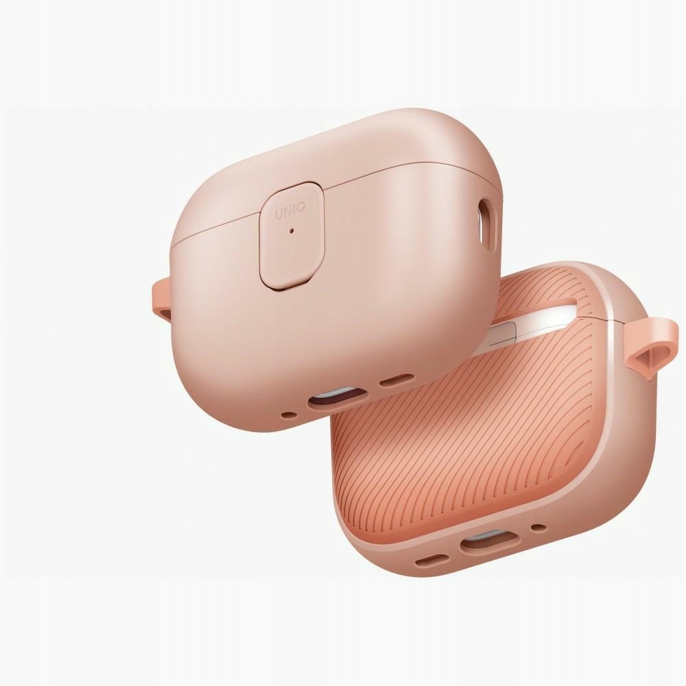 Pouzdro Uniq Clyde pro AirPods Pro 3. generace, růžové